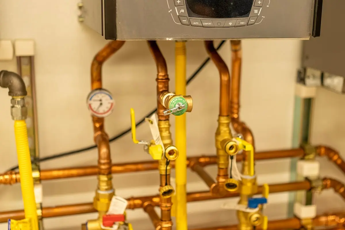 Licensed technician providing Water Heater Installation for a homeowner in Alexandria